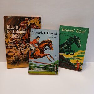 National Velvet- Scarlet Royal- Ride a Northbound Horse books